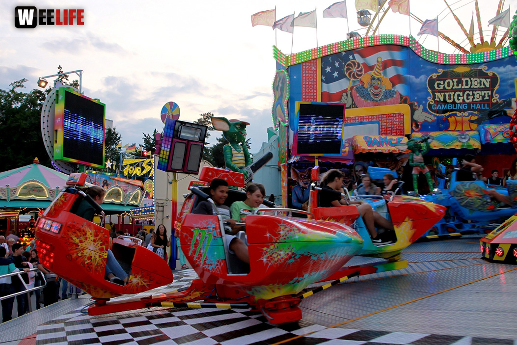 Hofer Volksfest 2014 Tag der Landjugend mit Aischzeit