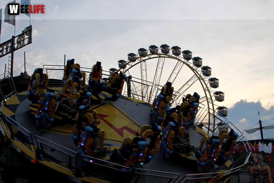 Hofer Volksfest 2014 Tag der Landjugend mit Aischzeit
