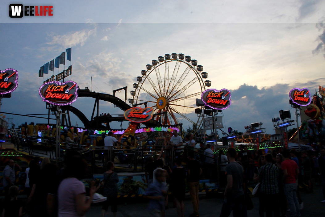 Hofer Volksfest 2014 Tag der Landjugend mit Aischzeit