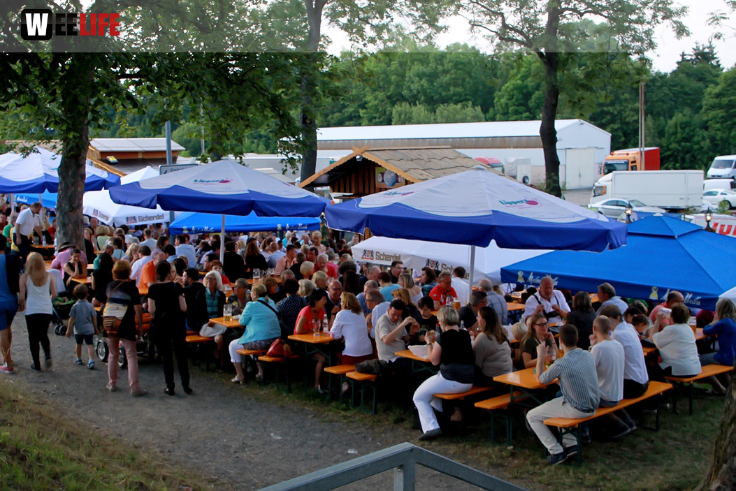 Hofer Volksfest 2014 Tag der Landjugend mit Aischzeit