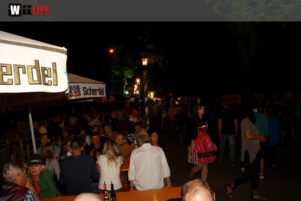 Hofer Volksfest 2014 Tag der Landjugend mit Aischzeit