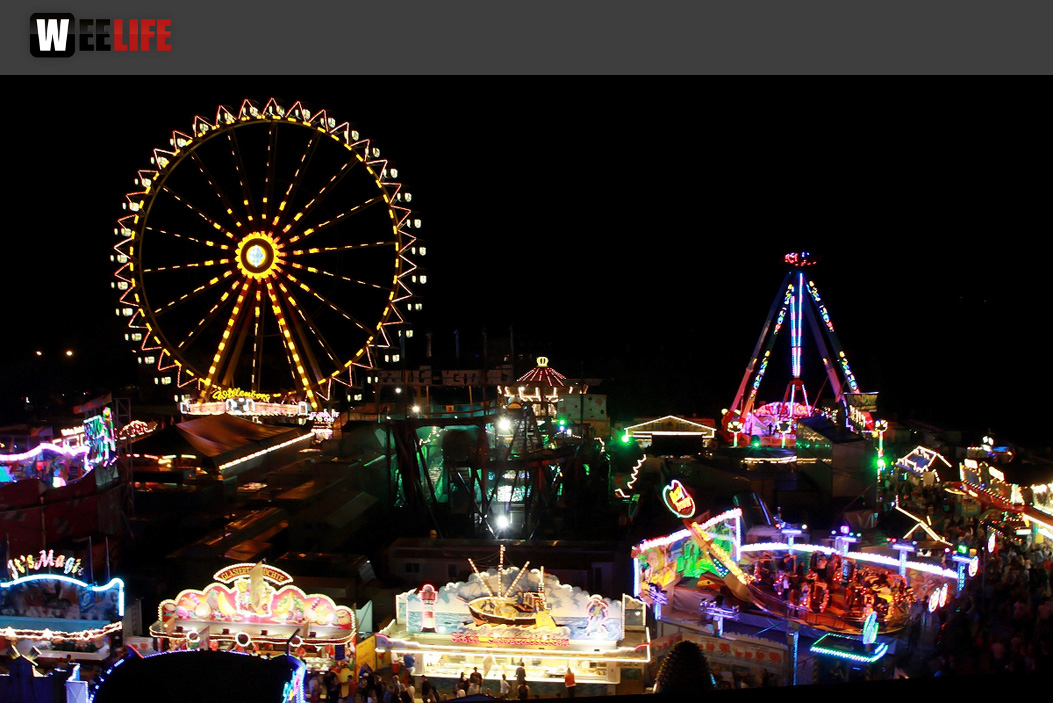 Hofer Volksfest 2014 Tag der Landjugend mit Aischzeit