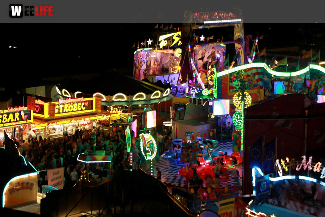 Hofer Volksfest 2014 Tag der Landjugend mit Aischzeit