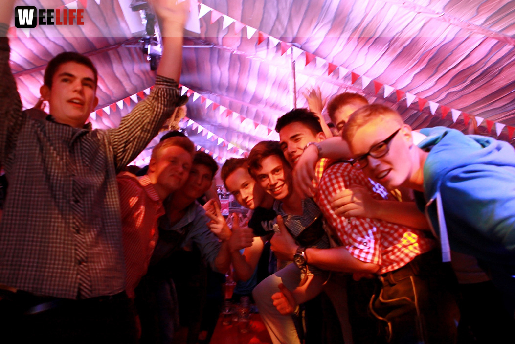 Hofer Volksfest 2014 Tag der Landjugend mit Aischzeit
