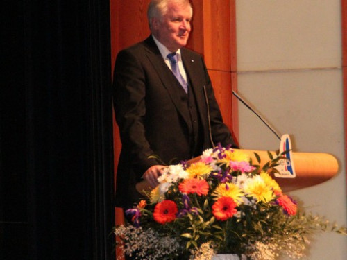  Horst Seehofer in Selb  – Foto 15