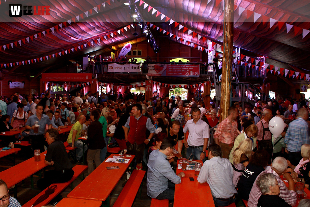 Hofer Volksfest 2014 ProHof Verleihung Umzug