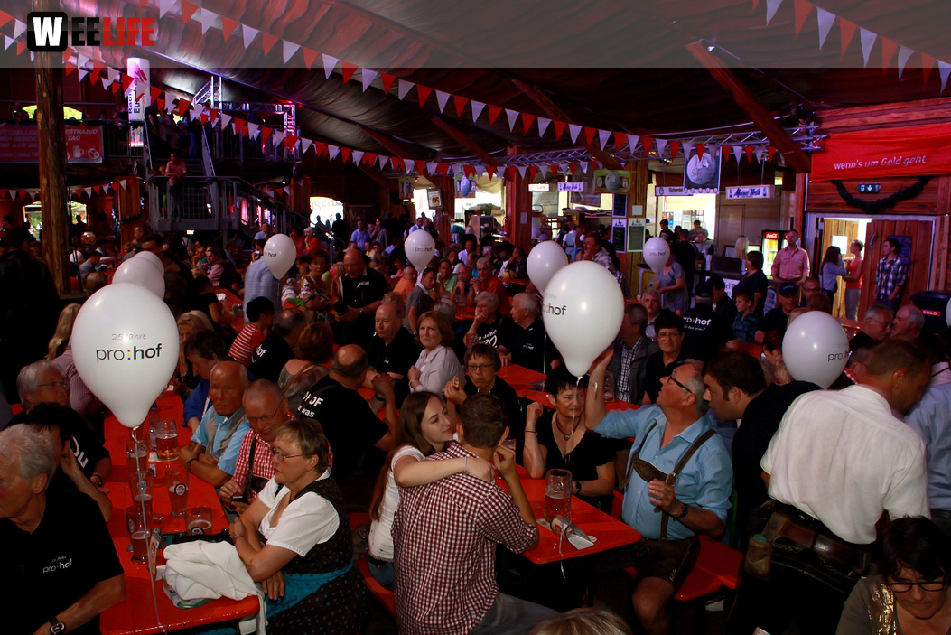 Hofer Volksfest 2014 ProHof Verleihung Umzug