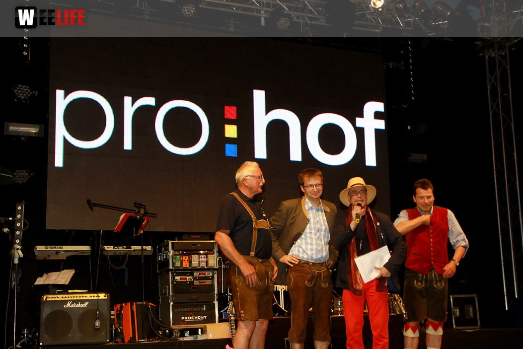 Hofer Volksfest 2014 ProHof Verleihung Umzug