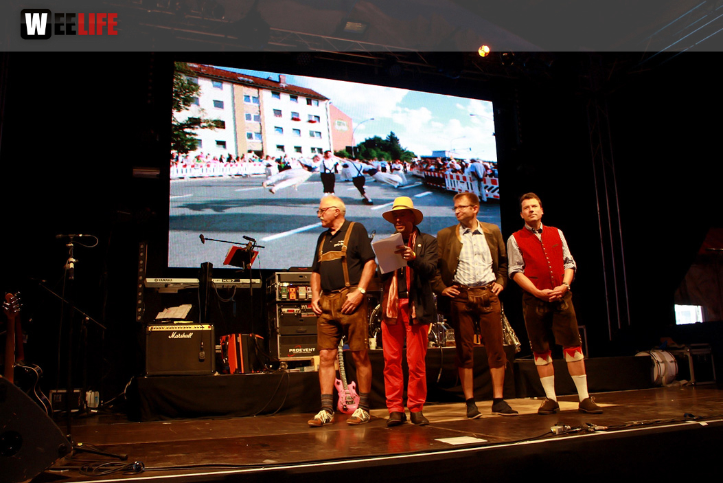Hofer Volksfest 2014 ProHof Verleihung Umzug
