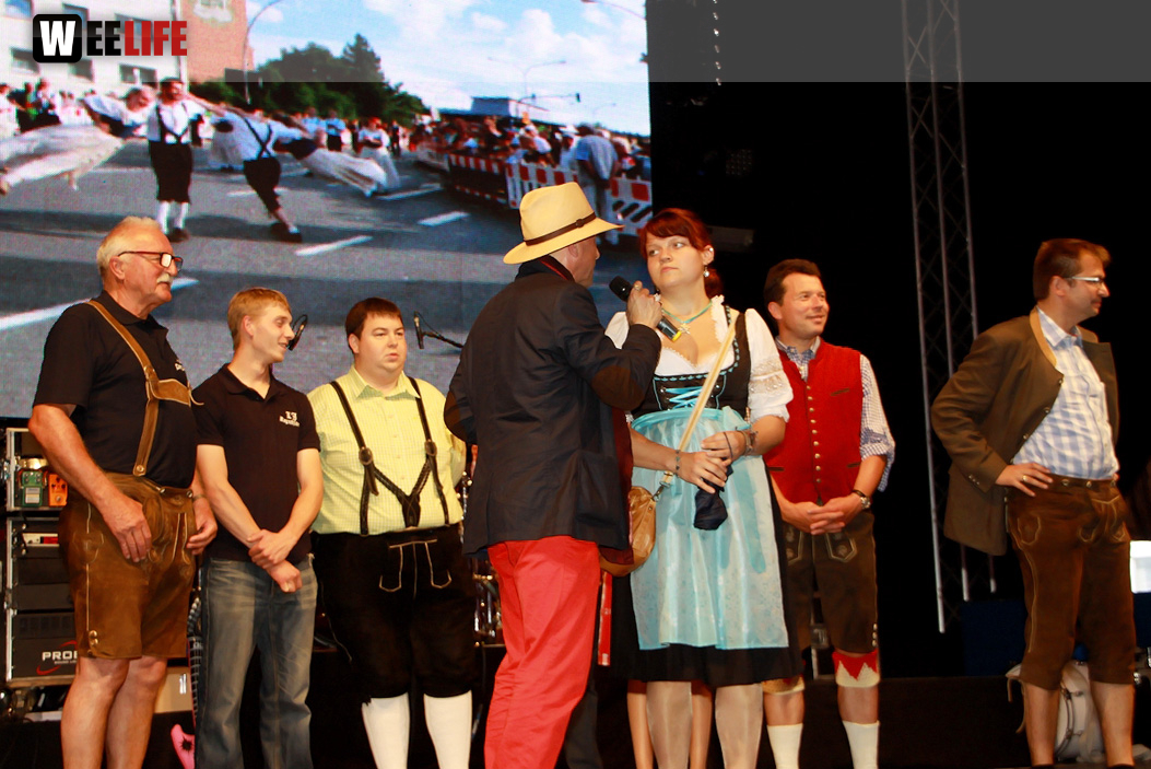 Hofer Volksfest 2014 ProHof Verleihung Umzug