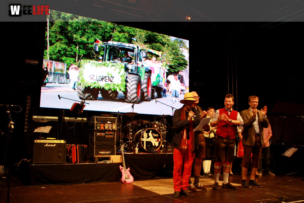 Hofer Volksfest 2014 ProHof Verleihung Umzug