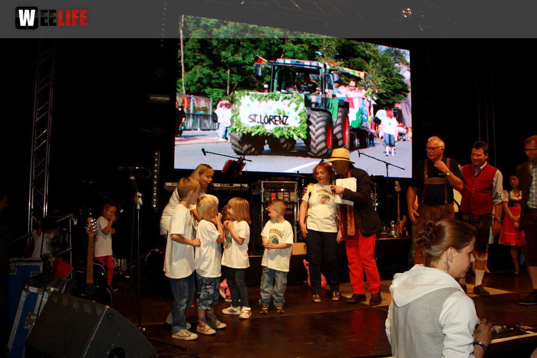 Hofer Volksfest 2014 ProHof Verleihung Umzug
