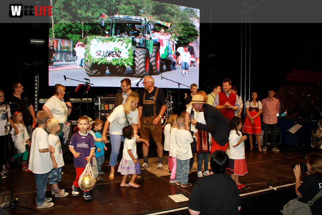 Hofer Volksfest 2014 ProHof Verleihung Umzug