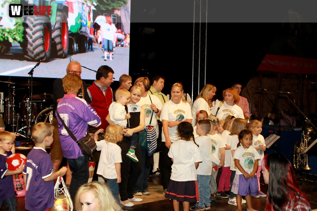 Hofer Volksfest 2014 ProHof Verleihung Umzug