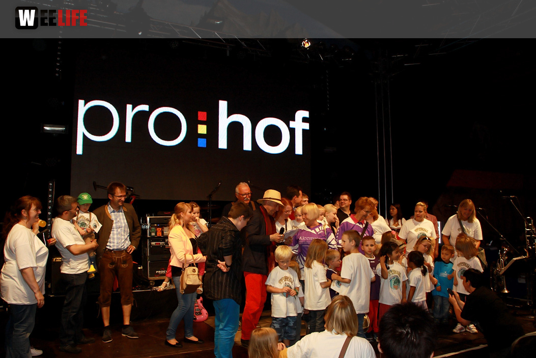 Hofer Volksfest 2014 ProHof Verleihung Umzug
