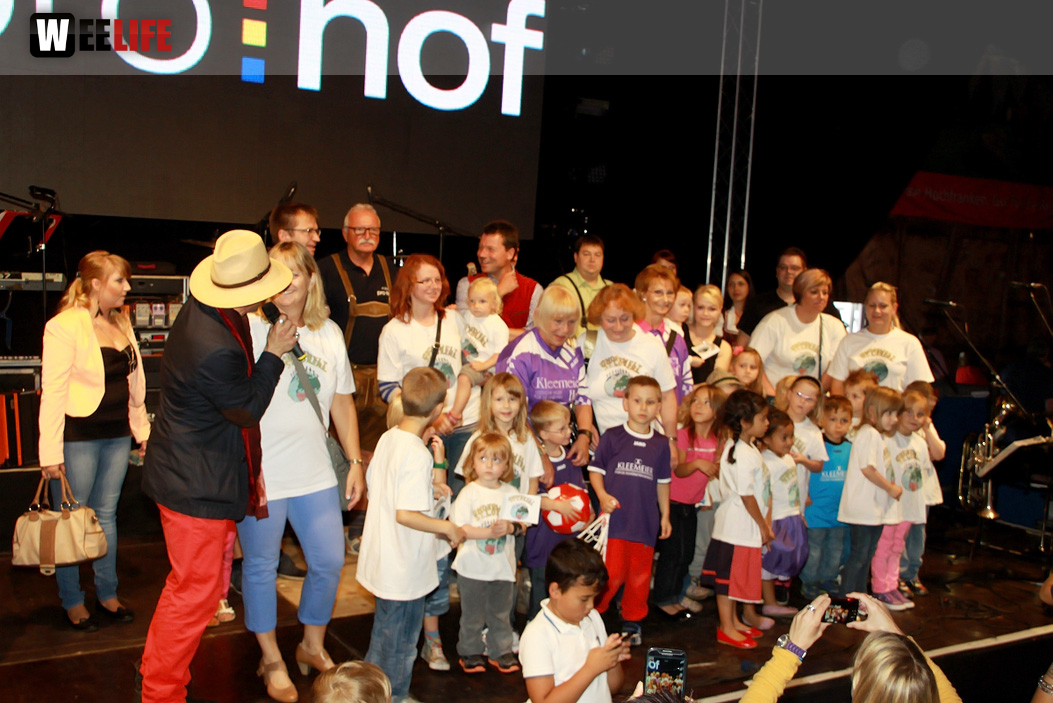 Hofer Volksfest 2014 ProHof Verleihung Umzug