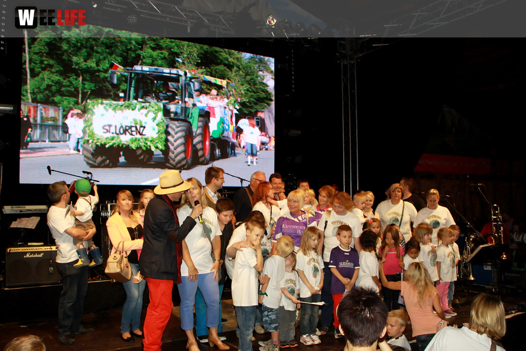 Hofer Volksfest 2014 ProHof Verleihung Umzug