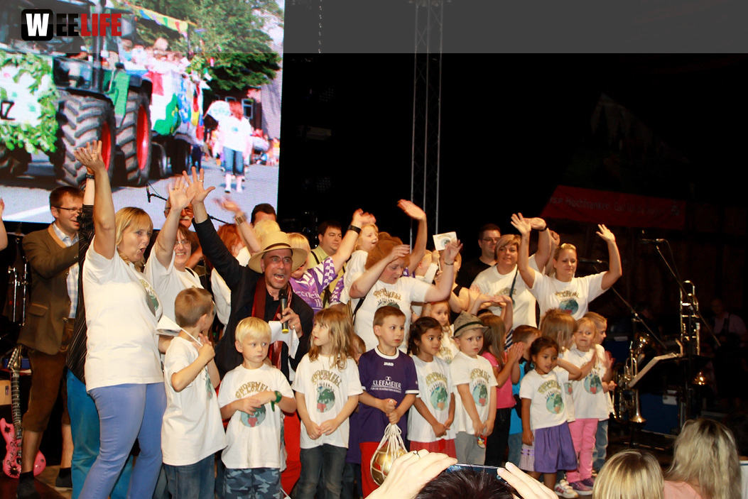 Hofer Volksfest 2014 ProHof Verleihung Umzug