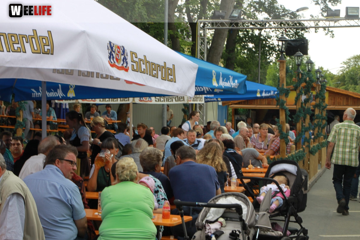 Hofer Volksfest 2014 tag der Betriebe Nachmittag