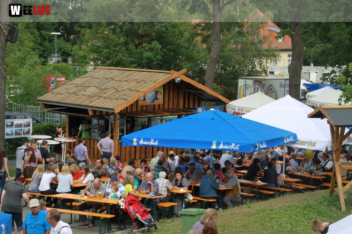 Hofer Volksfest 2014 tag der Betriebe Nachmittag