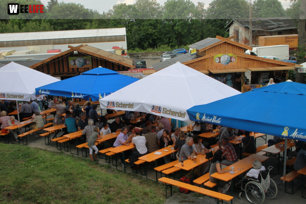 Hofer Volksfest 2014 tag der Betriebe Nachmittag