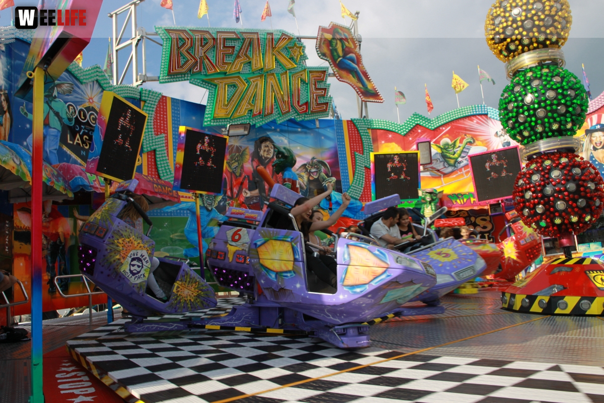 Hofer Volksfest 2014 tag der Betriebe Nachmittag