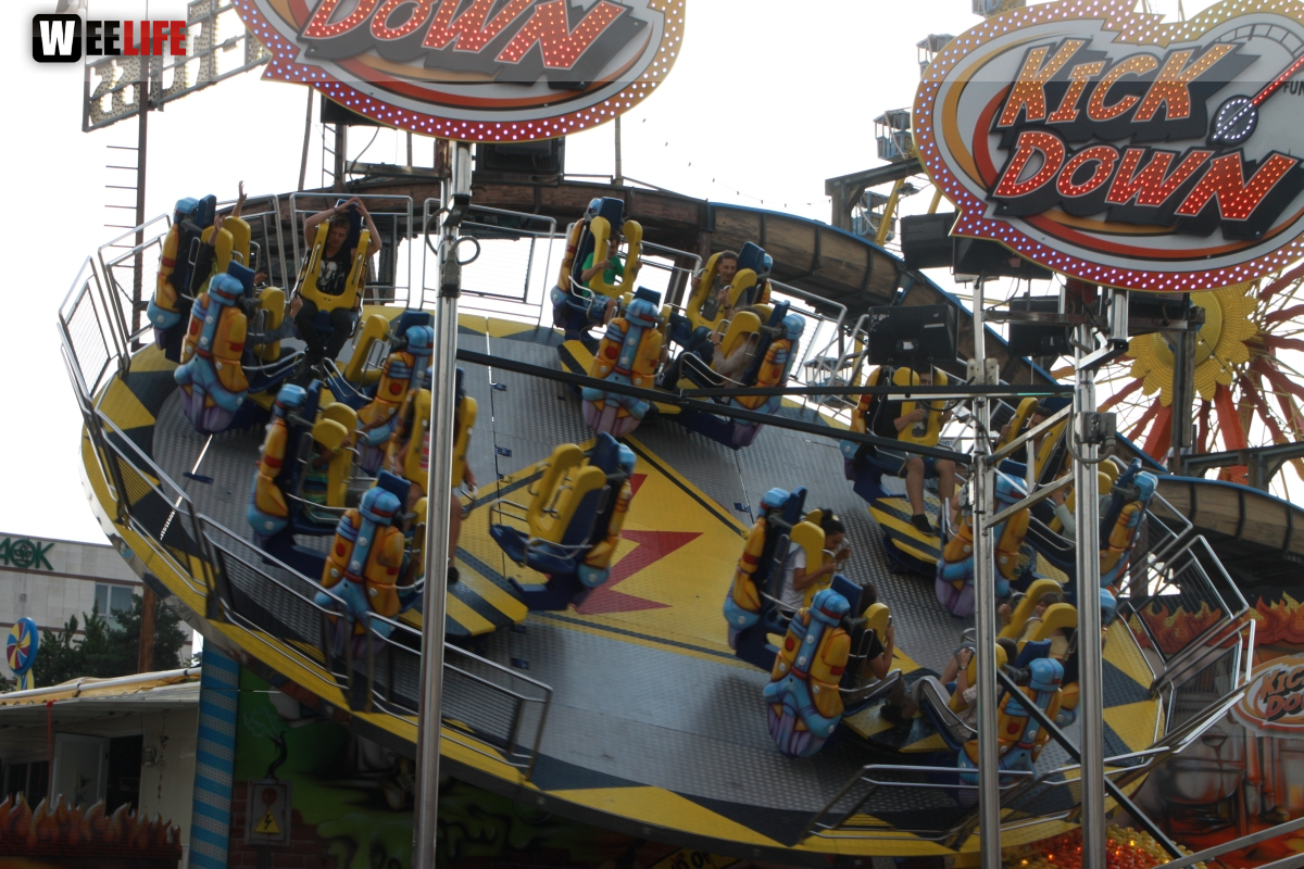 Hofer Volksfest 2014 tag der Betriebe Nachmittag