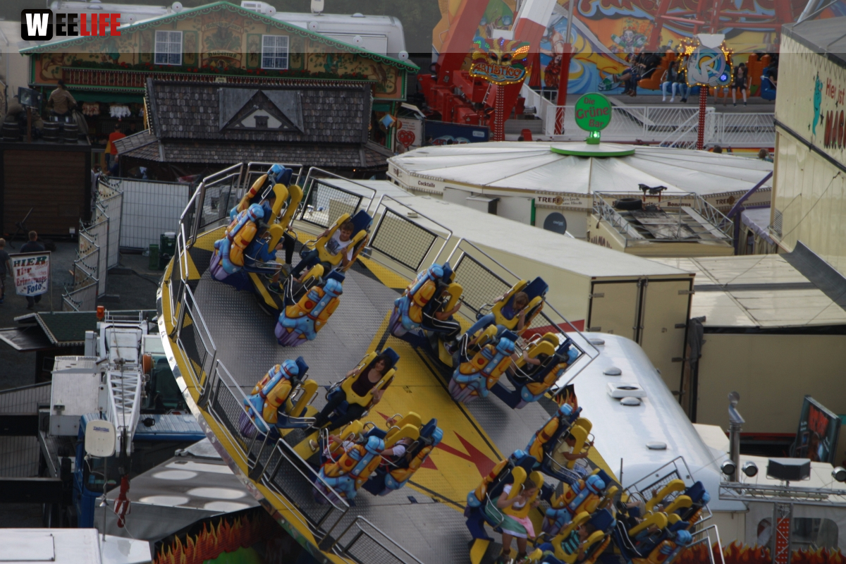 Hofer Volksfest 2014 tag der Betriebe Nachmittag