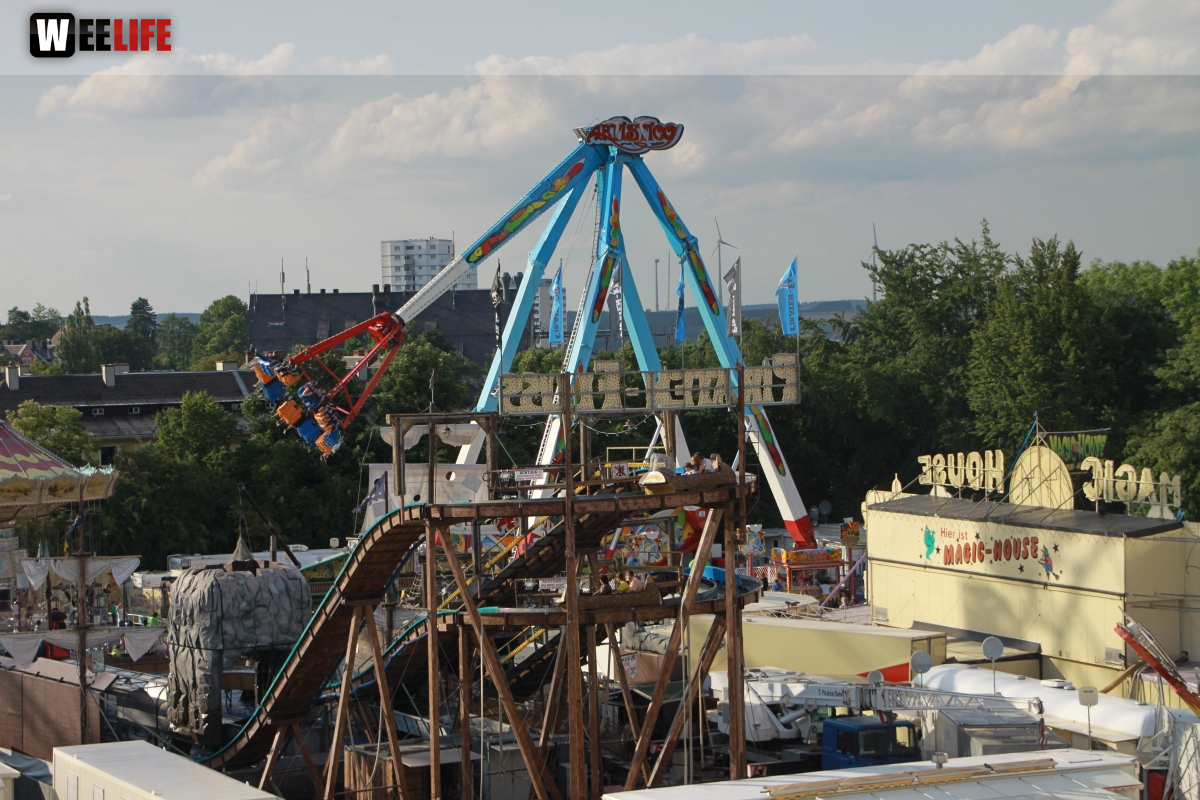 Hofer Volksfest 2014 tag der Betriebe Nachmittag