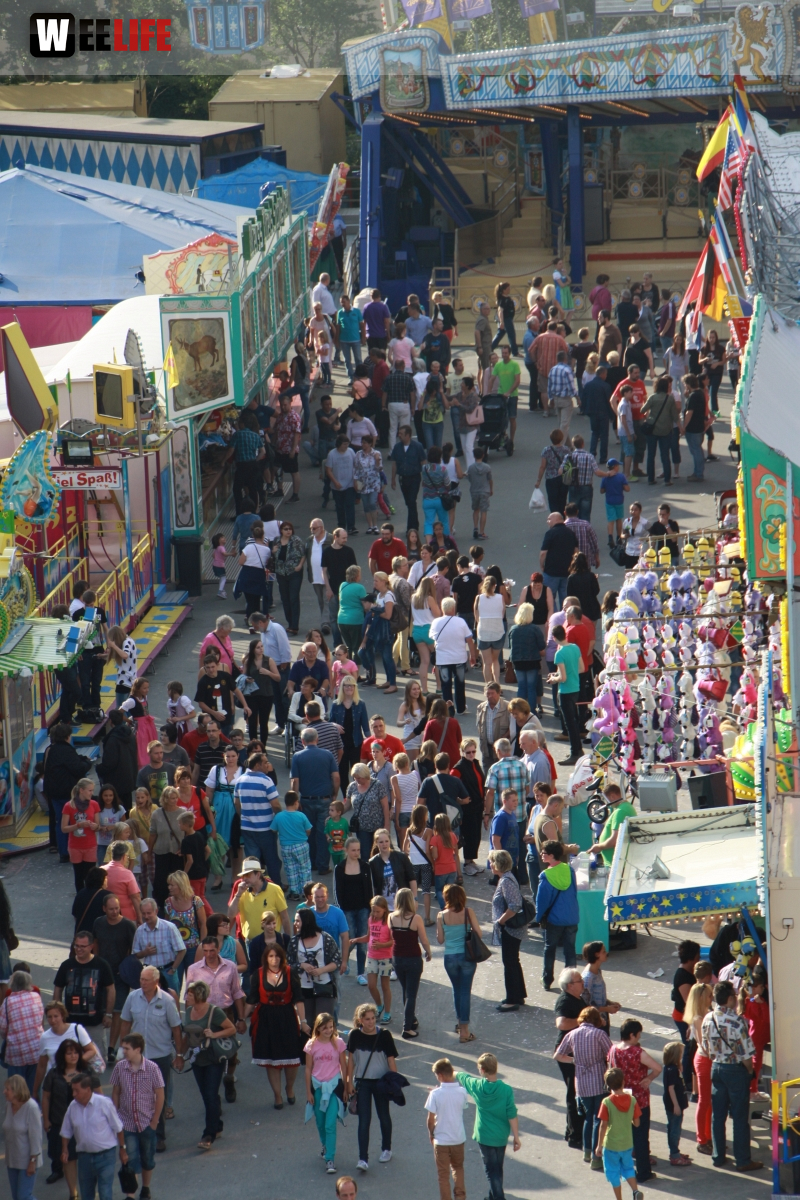 Hofer Volksfest 2014 tag der Betriebe Nachmittag