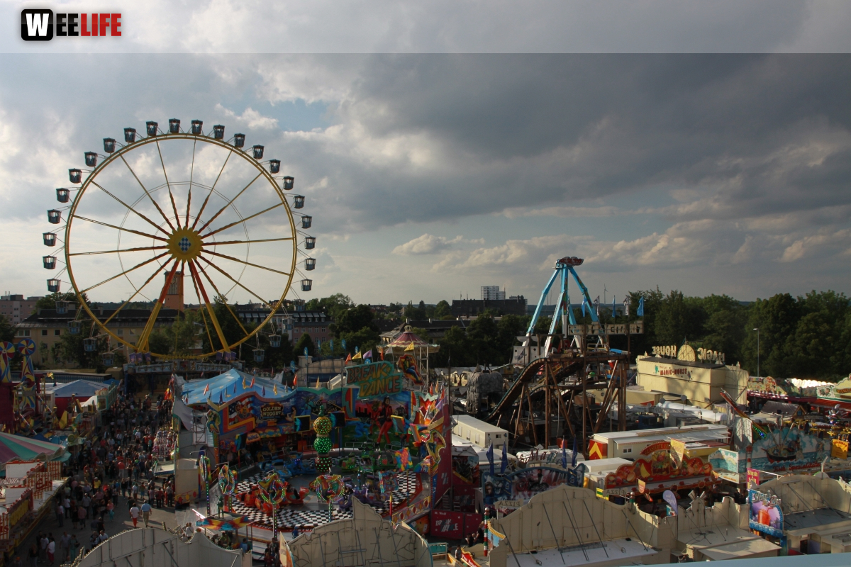 Hofer Volksfest 2014 tag der Betriebe Nachmittag