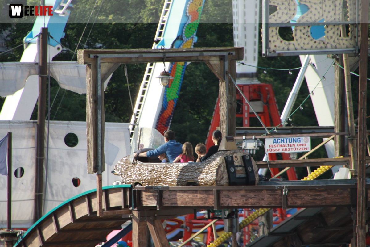 Hofer Volksfest 2014 tag der Betriebe Nachmittag