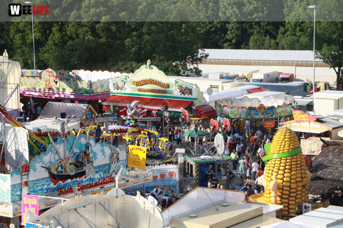 Hofer Volksfest 2014 tag der Betriebe Nachmittag