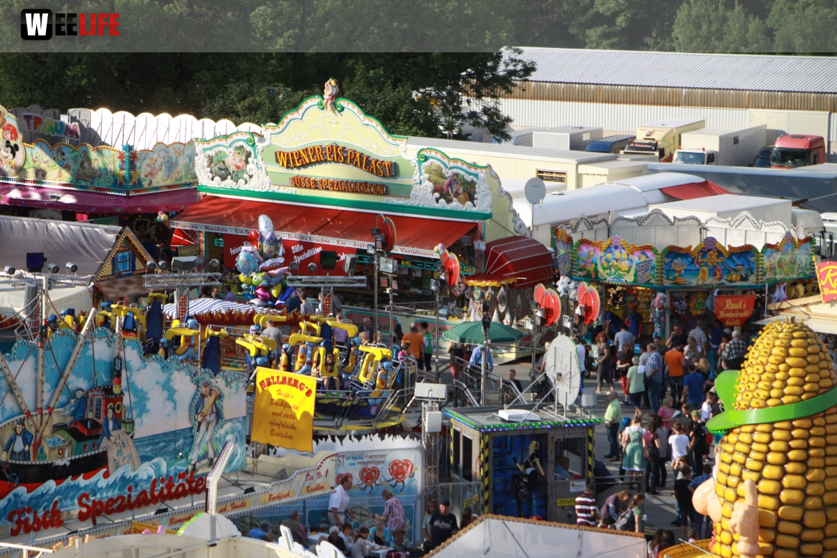 Hofer Volksfest 2014 tag der Betriebe Nachmittag