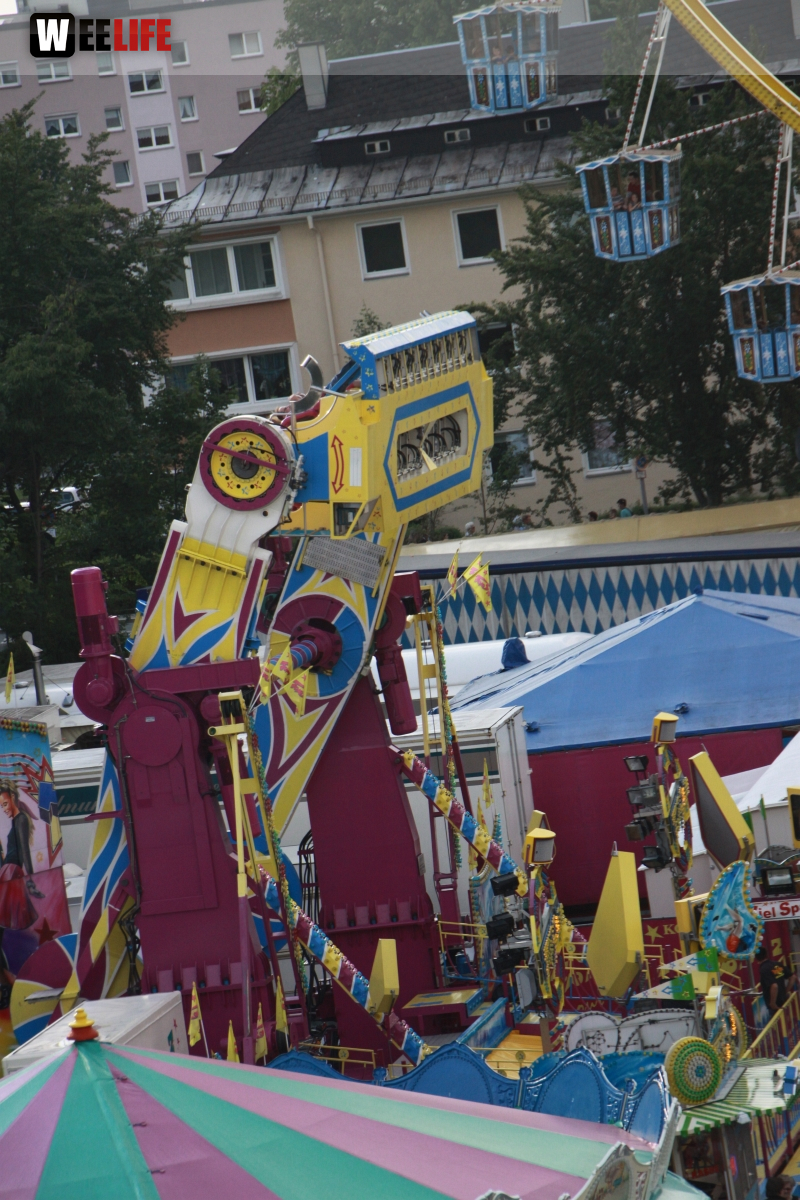 Hofer Volksfest 2014 tag der Betriebe Nachmittag