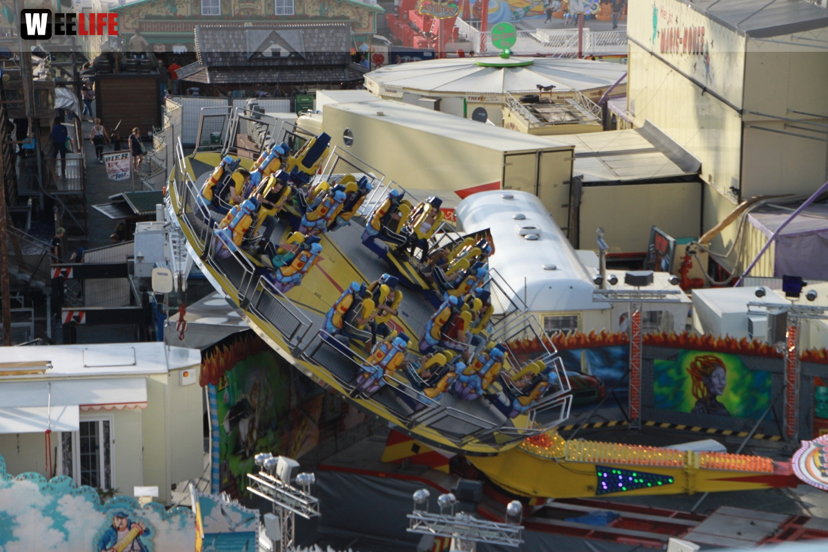 Hofer Volksfest 2014 tag der Betriebe Nachmittag