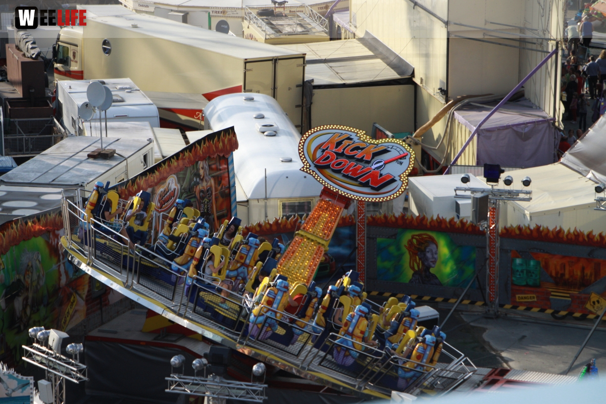 Hofer Volksfest 2014 tag der Betriebe Nachmittag
