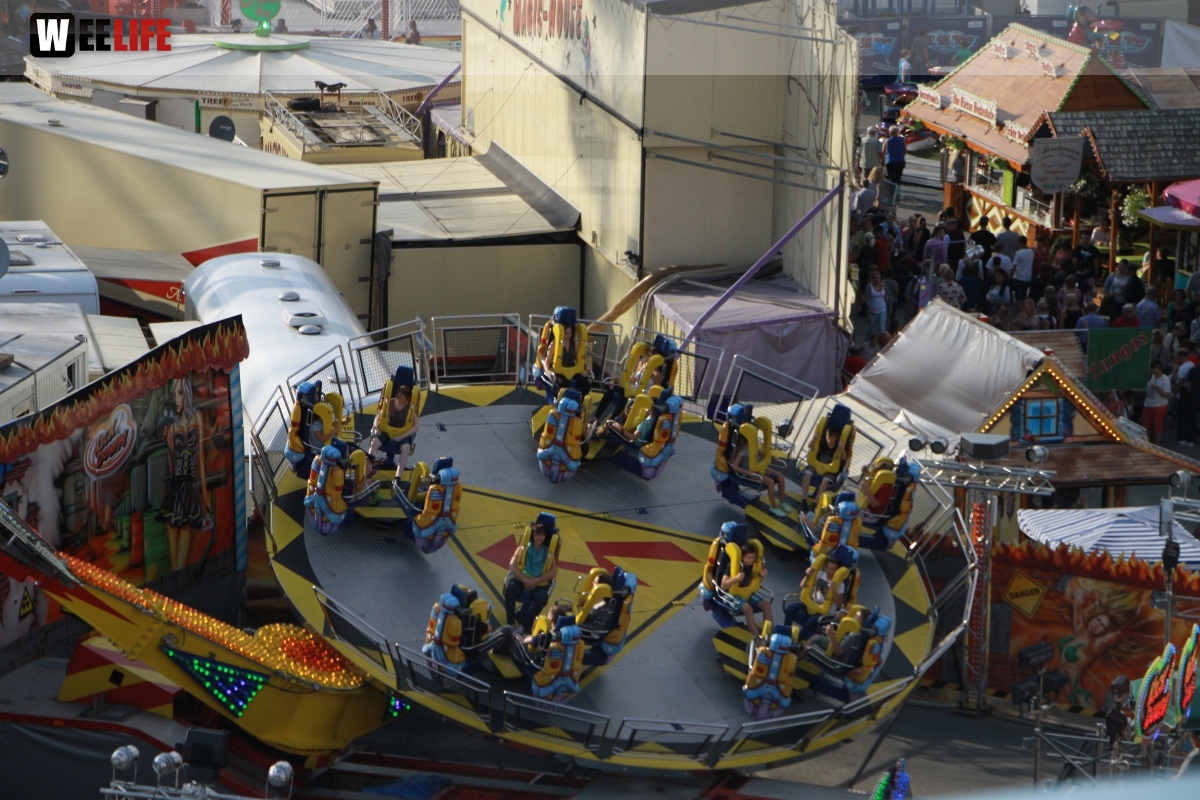 Hofer Volksfest 2014 tag der Betriebe Nachmittag