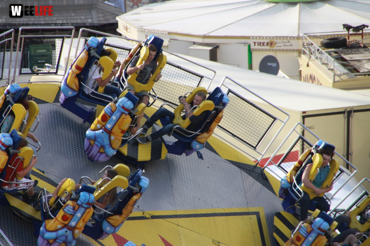 Hofer Volksfest 2014 tag der Betriebe Nachmittag