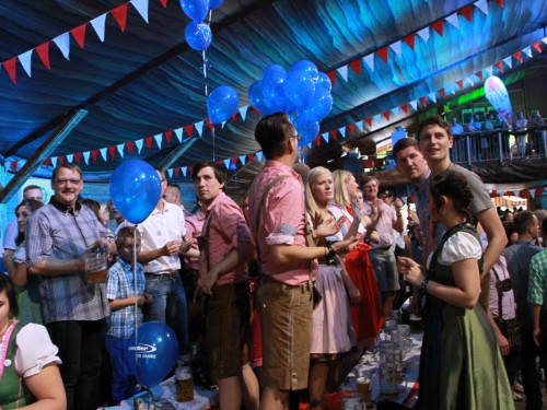 Hofer Volksfest 2014 Tag der Betriebe mit den Members – Foto 4