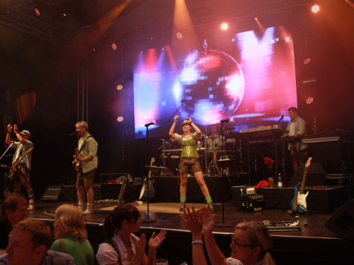 Hofer Volksfest 2014 Tag der Betriebe mit den Members – Foto 5