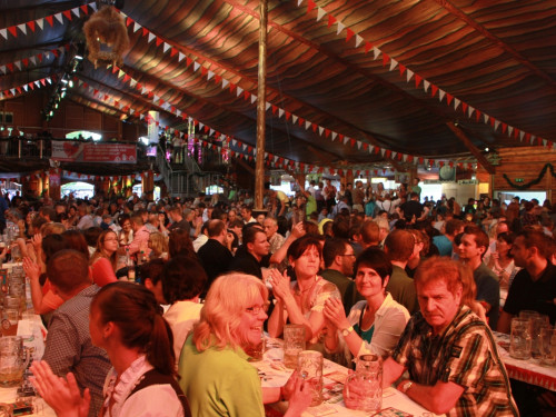 Hofer Volksfest 2014 Tag der Betriebe mit den Members – Foto 6