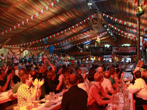 Hofer Volksfest 2014 Tag der Betriebe mit den Members – Foto 15