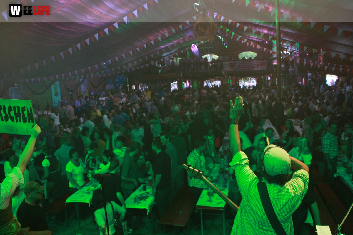 Hofer Volksfest 2014 Tag der Betriebe mit den Members