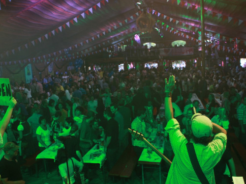 Hofer Volksfest 2014 Tag der Betriebe mit den Members – Foto 29