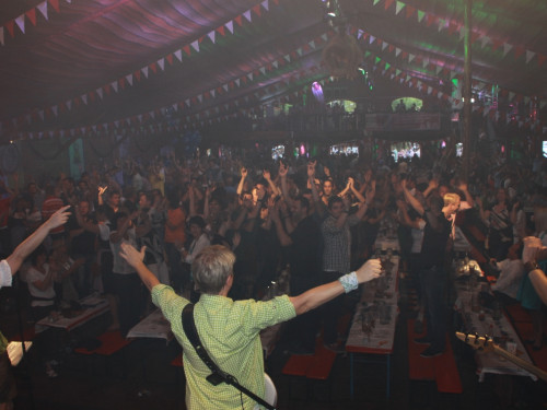 Hofer Volksfest 2014 Tag der Betriebe mit den Members – Foto 32