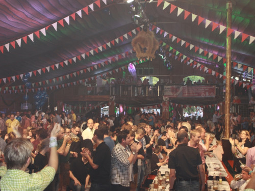 Hofer Volksfest 2014 Tag der Betriebe mit den Members – Foto 34