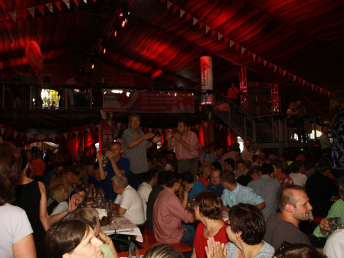 Hofer Volksfest 2014 Tag der Betriebe mit den Members – Foto 36