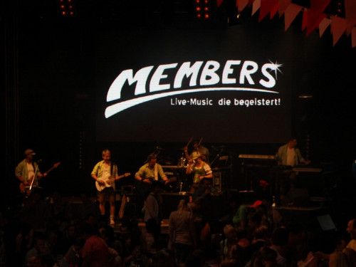 Hofer Volksfest 2014 Tag der Betriebe mit den Members – Foto 38