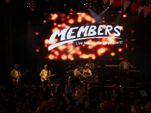 Hofer Volksfest 2014 Tag der Betriebe mit den Members – Foto 39